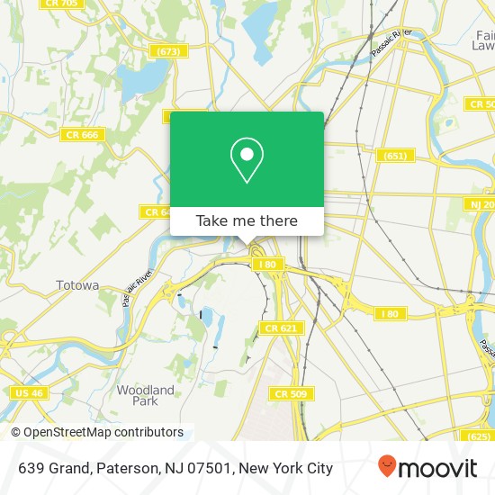 639 Grand, Paterson, NJ 07501 map