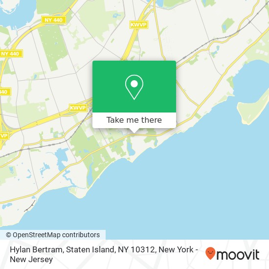 Mapa de Hylan Bertram, Staten Island, NY 10312
