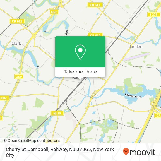 Cherry St Campbell, Rahway, NJ 07065 map