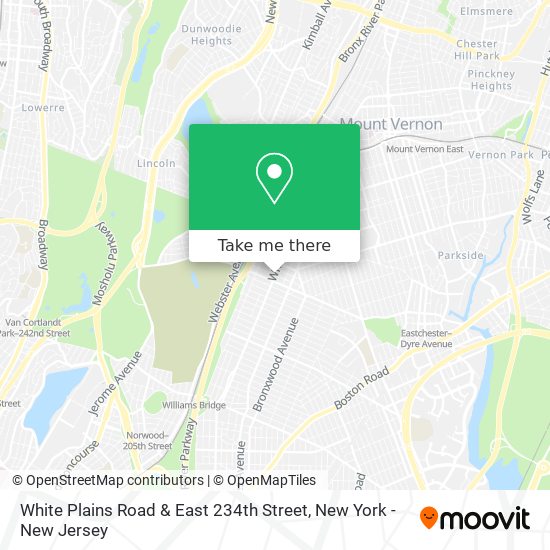 Mapa de White Plains Road & East 234th Street