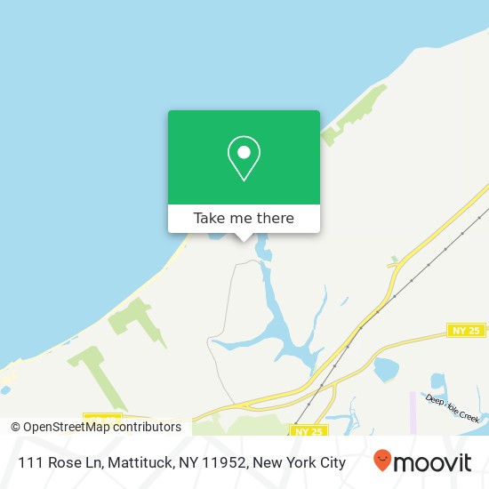 111 Rose Ln, Mattituck, NY 11952 map