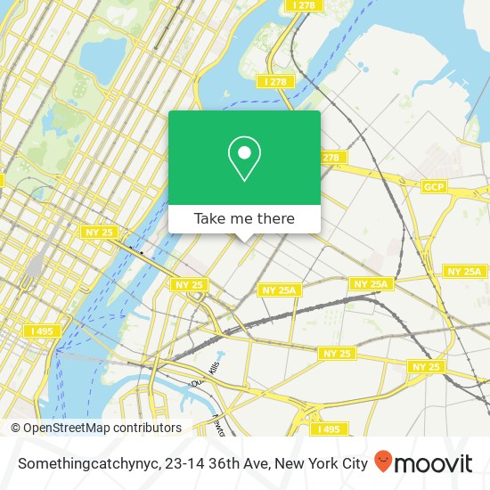 Somethingcatchynyc, 23-14 36th Ave map