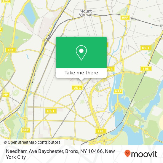 Needham Ave Baychester, Bronx, NY 10466 map