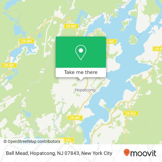 Bell Mead, Hopatcong, NJ 07843 map