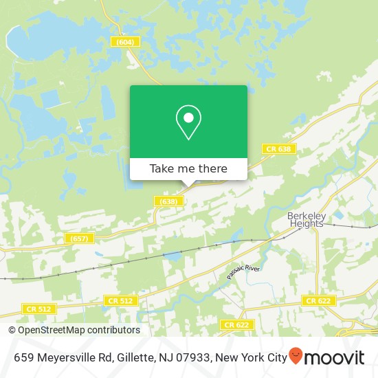 659 Meyersville Rd, Gillette, NJ 07933 map