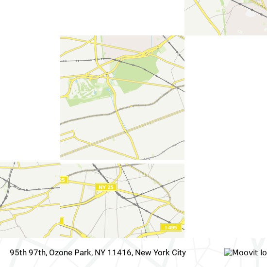 Mapa de 95th 97th, Ozone Park, NY 11416
