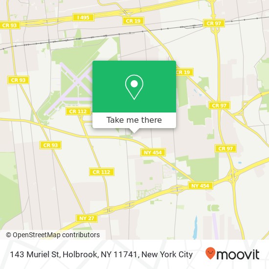 143 Muriel St, Holbrook, NY 11741 map