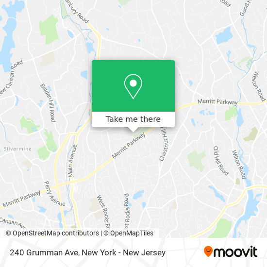 Mapa de 240 Grumman Ave