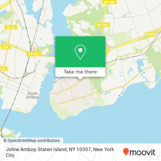 Mapa de Joline Amboy, Staten Island, NY 10307