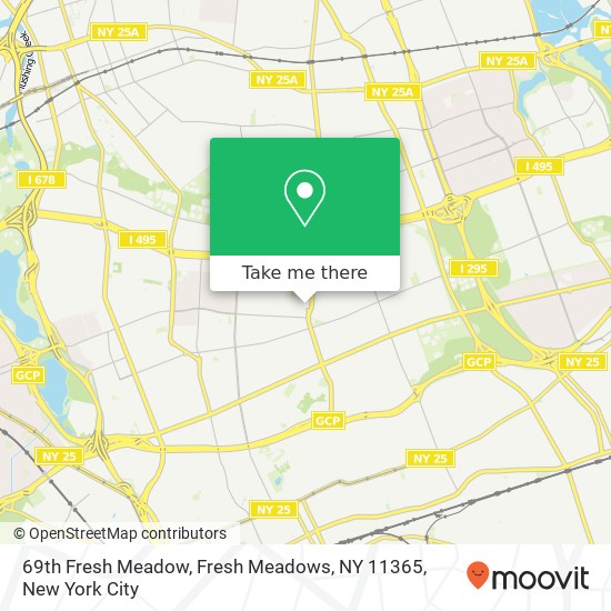 69th Fresh Meadow, Fresh Meadows, NY 11365 map