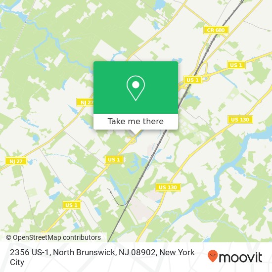 2356 US-1, North Brunswick, NJ 08902 map