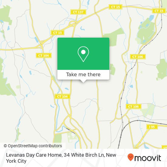 Levanas Day Care Home, 34 White Birch Ln map