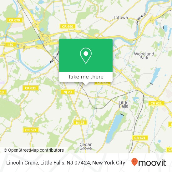 Lincoln Crane, Little Falls, NJ 07424 map