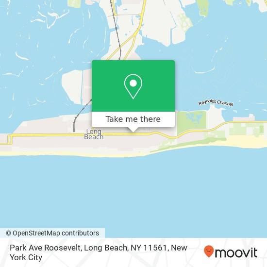 Park Ave Roosevelt, Long Beach, NY 11561 map