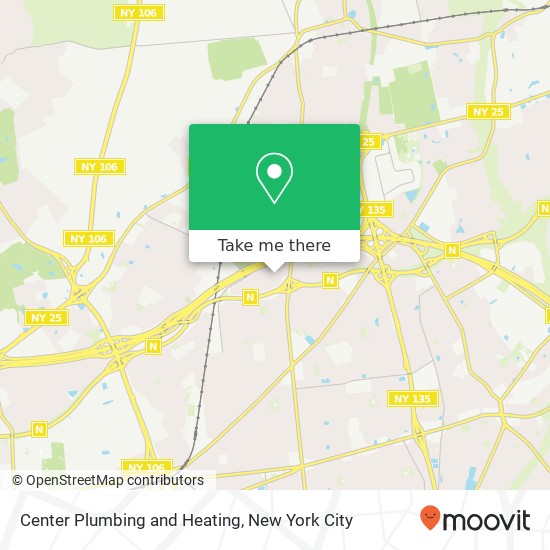 Mapa de Center Plumbing and Heating