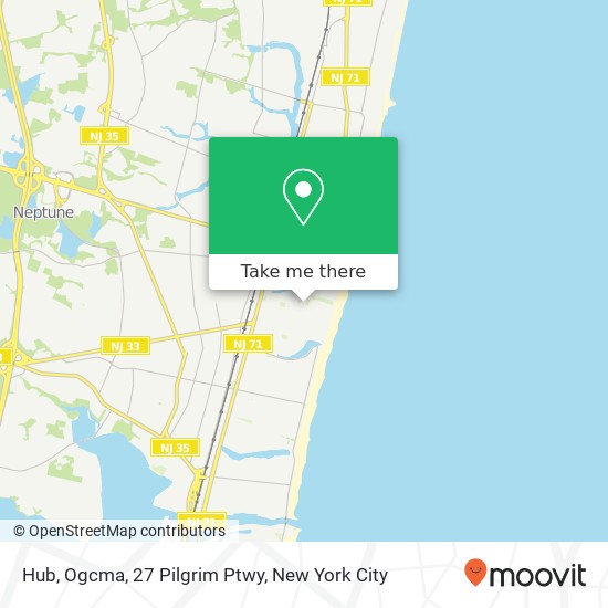 Mapa de Hub, Ogcma, 27 Pilgrim Ptwy