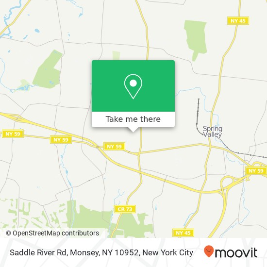 Saddle River Rd, Monsey, NY 10952 map