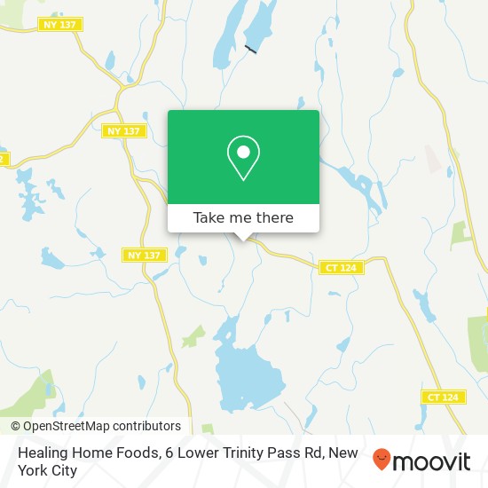 Healing Home Foods, 6 Lower Trinity Pass Rd map