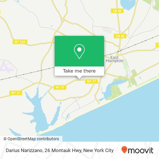 Darius Narizzano, 26 Montauk Hwy map