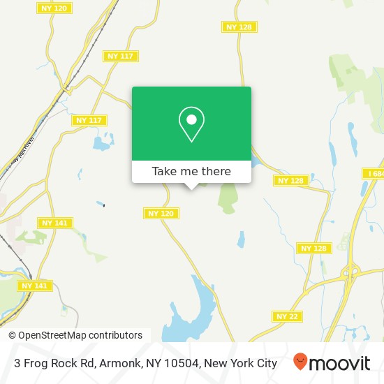 3 Frog Rock Rd, Armonk, NY 10504 map