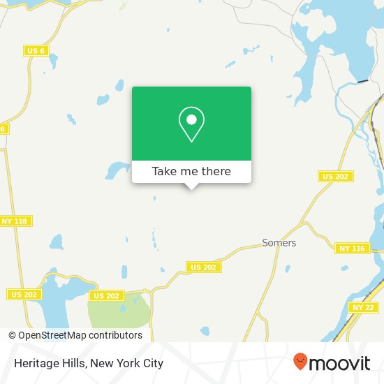 Mapa de Heritage Hills