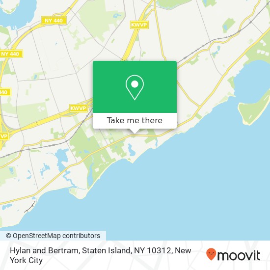 Hylan and Bertram, Staten Island, NY 10312 map