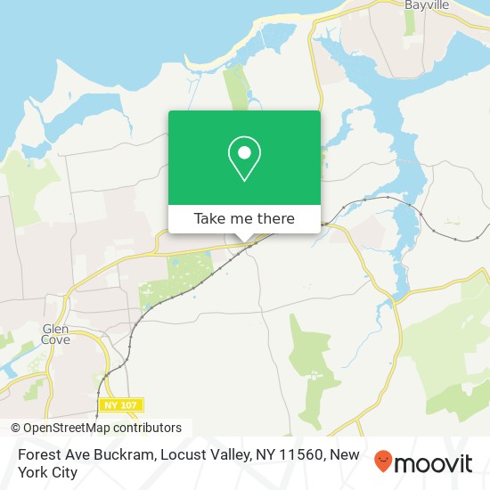 Forest Ave Buckram, Locust Valley, NY 11560 map