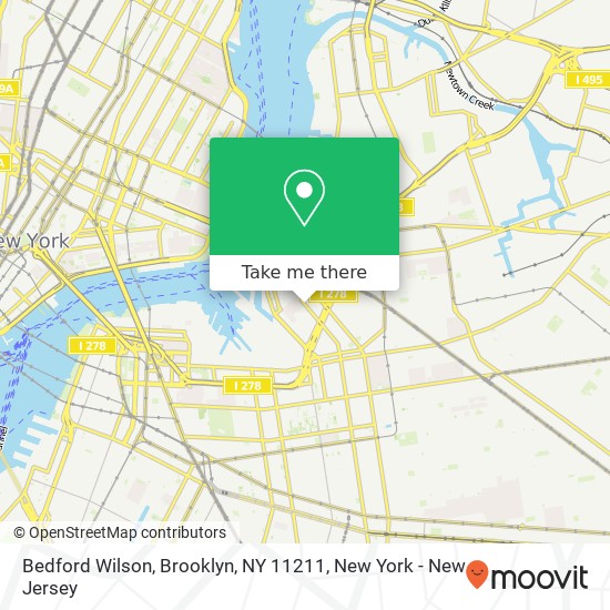 Bedford Wilson, Brooklyn, NY 11211 map