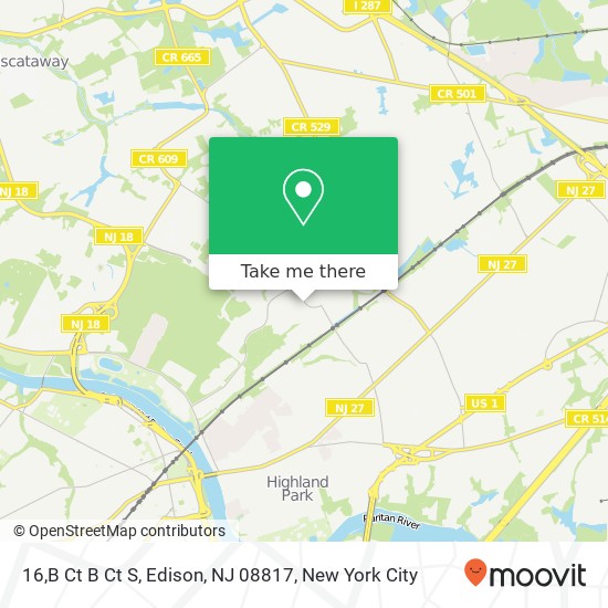 16,B Ct B Ct S, Edison, NJ 08817 map