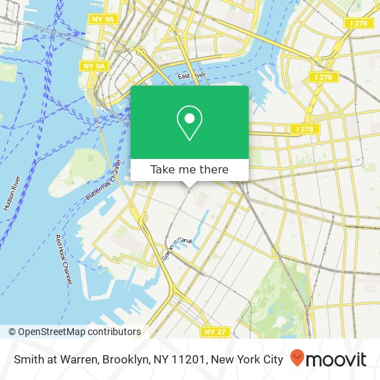 Smith at Warren, Brooklyn, NY 11201 map