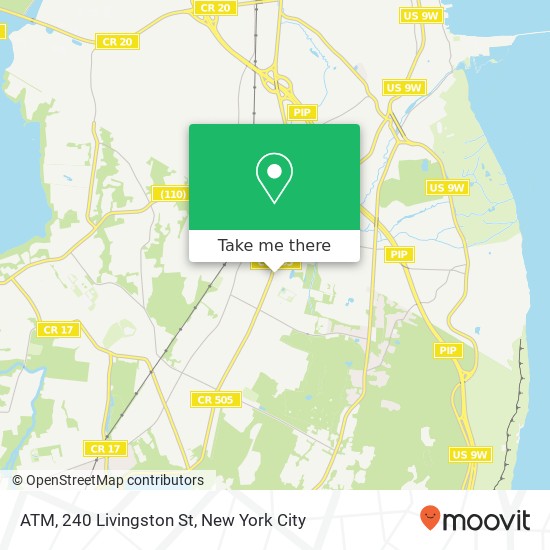 Mapa de ATM, 240 Livingston St