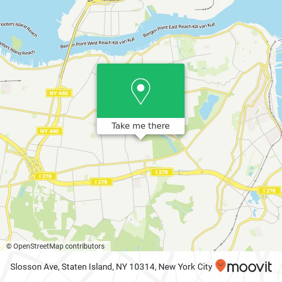 Slosson Ave, Staten Island, NY 10314 map