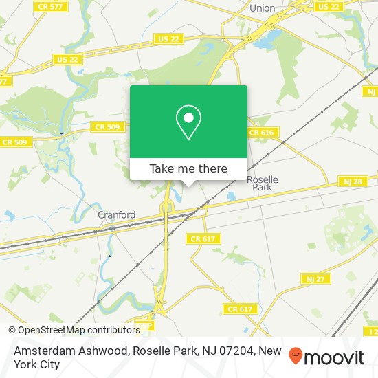 Amsterdam Ashwood, Roselle Park, NJ 07204 map