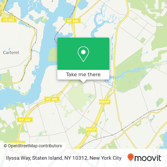 Ilyssa Way, Staten Island, NY 10312 map