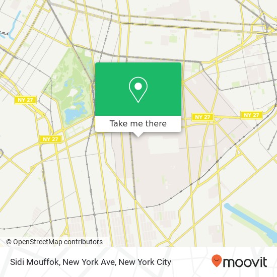 Sidi Mouffok, New York Ave map