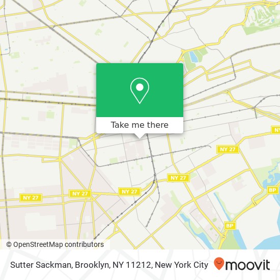 Sutter Sackman, Brooklyn, NY 11212 map