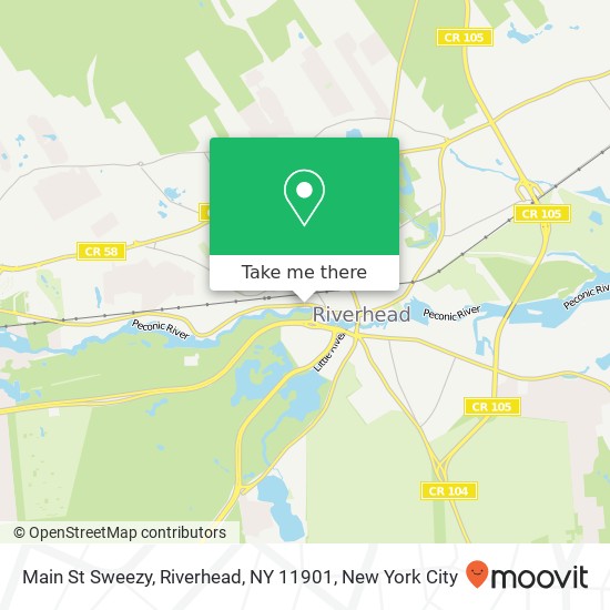 Main St Sweezy, Riverhead, NY 11901 map