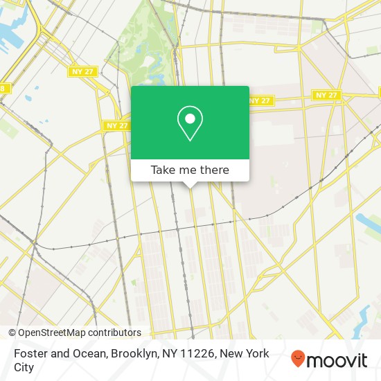 Mapa de Foster and Ocean, Brooklyn, NY 11226