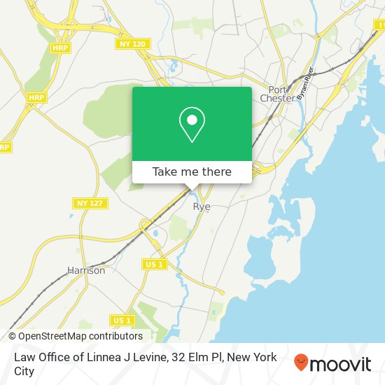 Mapa de Law Office of Linnea J Levine, 32 Elm Pl