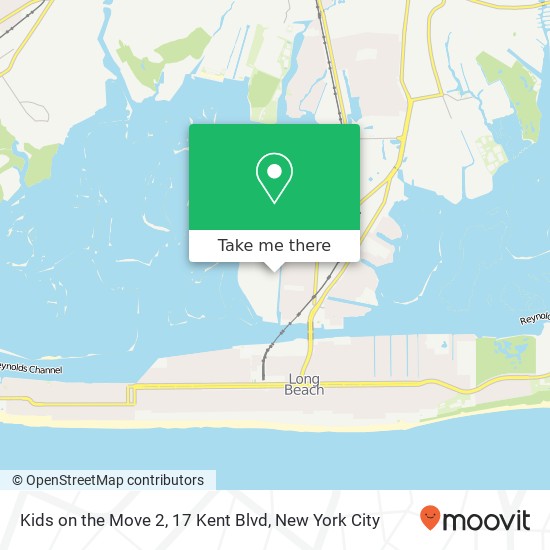 Kids on the Move 2, 17 Kent Blvd map