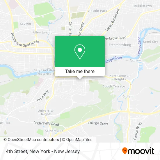4th St map
