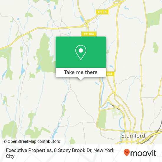 Mapa de Executive Properties, 8 Stony Brook Dr