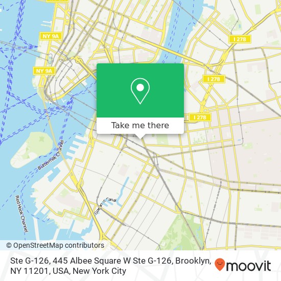 Ste G-126, 445 Albee Square W Ste G-126, Brooklyn, NY 11201, USA map