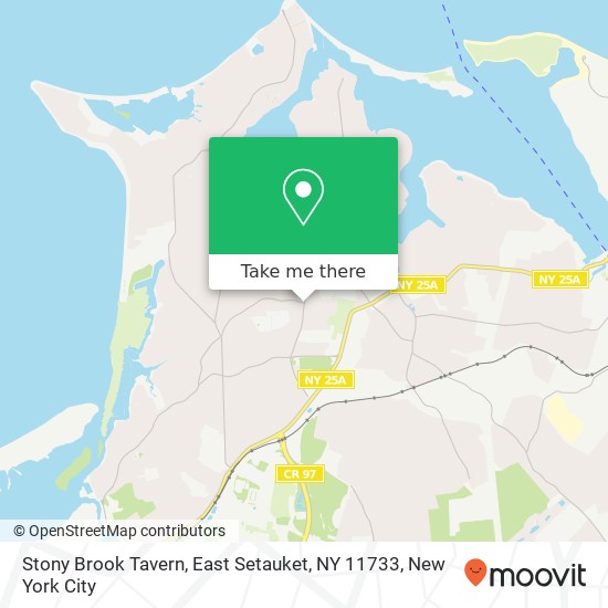 Stony Brook Tavern, East Setauket, NY 11733 map