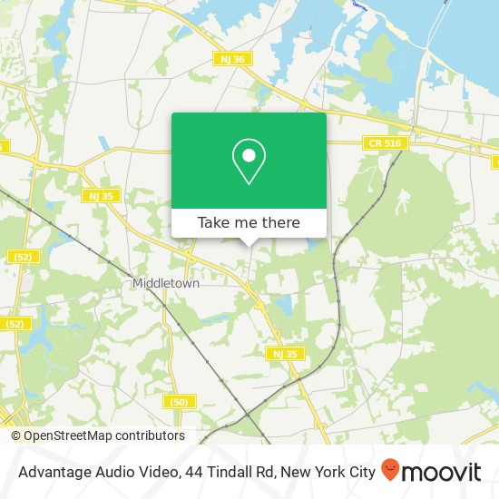 Advantage Audio Video, 44 Tindall Rd map