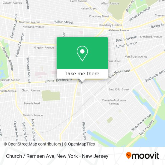 Church / Remsen Ave map