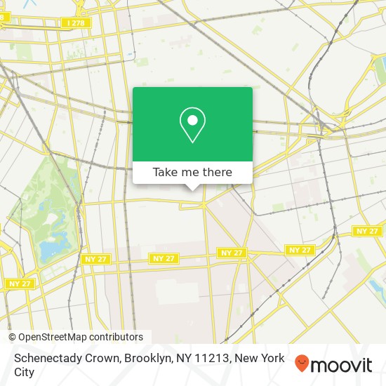 Schenectady Crown, Brooklyn, NY 11213 map