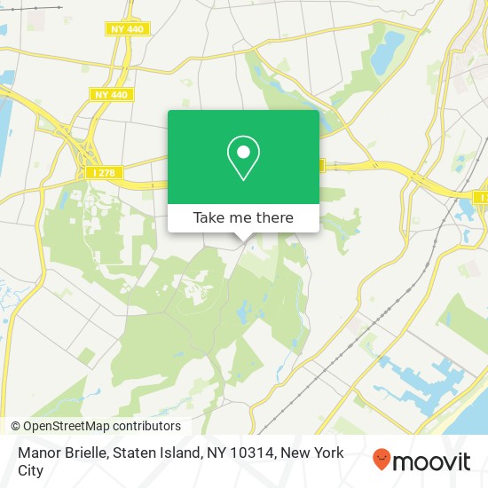 Manor Brielle, Staten Island, NY 10314 map