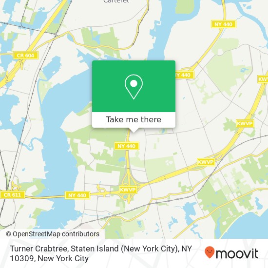Turner Crabtree, Staten Island (New York City), NY 10309 map