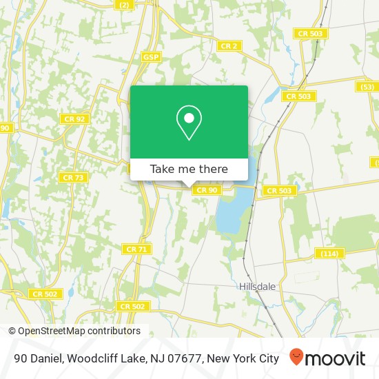 90 Daniel, Woodcliff Lake, NJ 07677 map